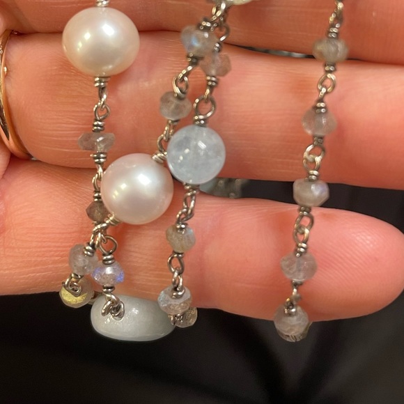 David Yurman Multi Gemstone 46” Necklace - Picture 4 of 9